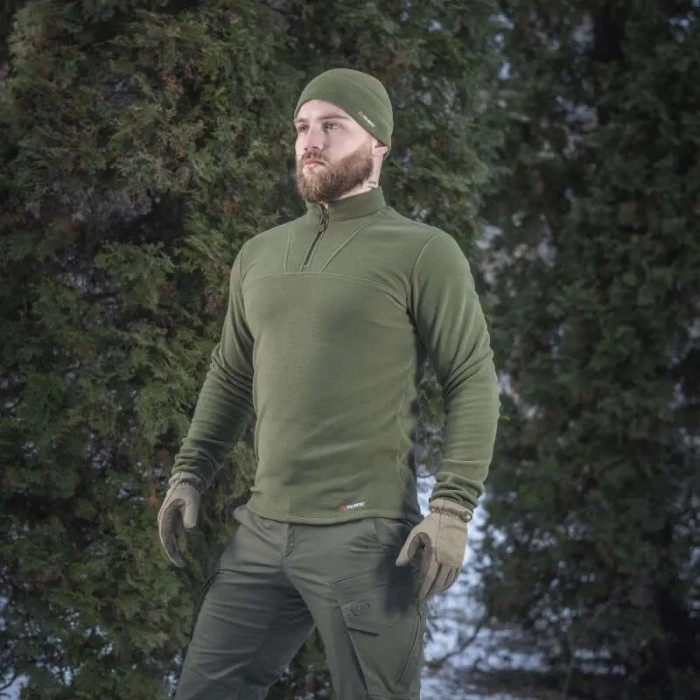 Флісова кофта “Delta” (XS | Фліс Polartec | Army Olive) ТМ M-Tac