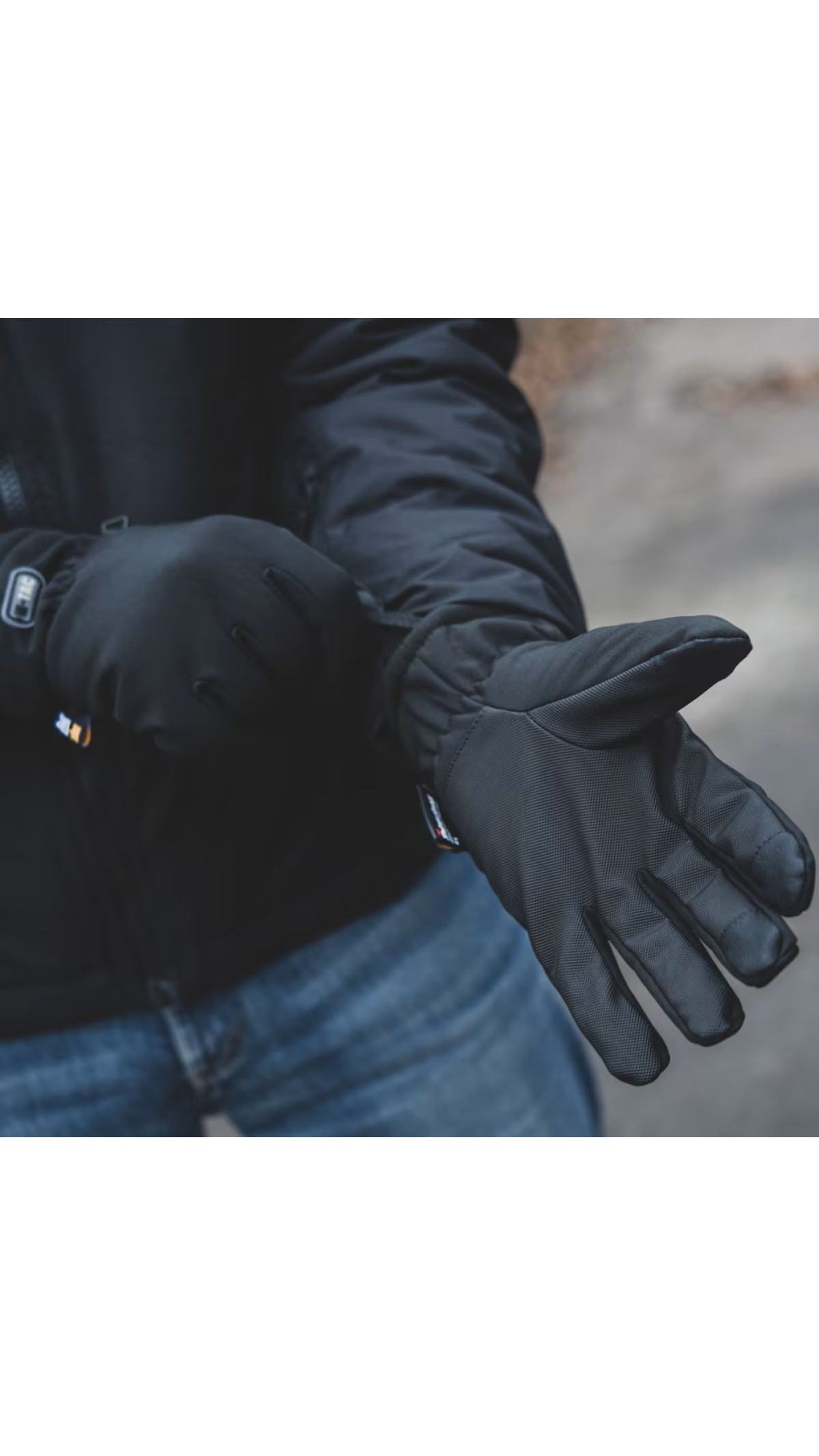 Рукавички “Soft Shell” (XL | Thinsulate | Чорні) ТМ M-Tac Рукавички “Soft Shell” (XL | Thinsulate | Чорні) ТМ M-Tac