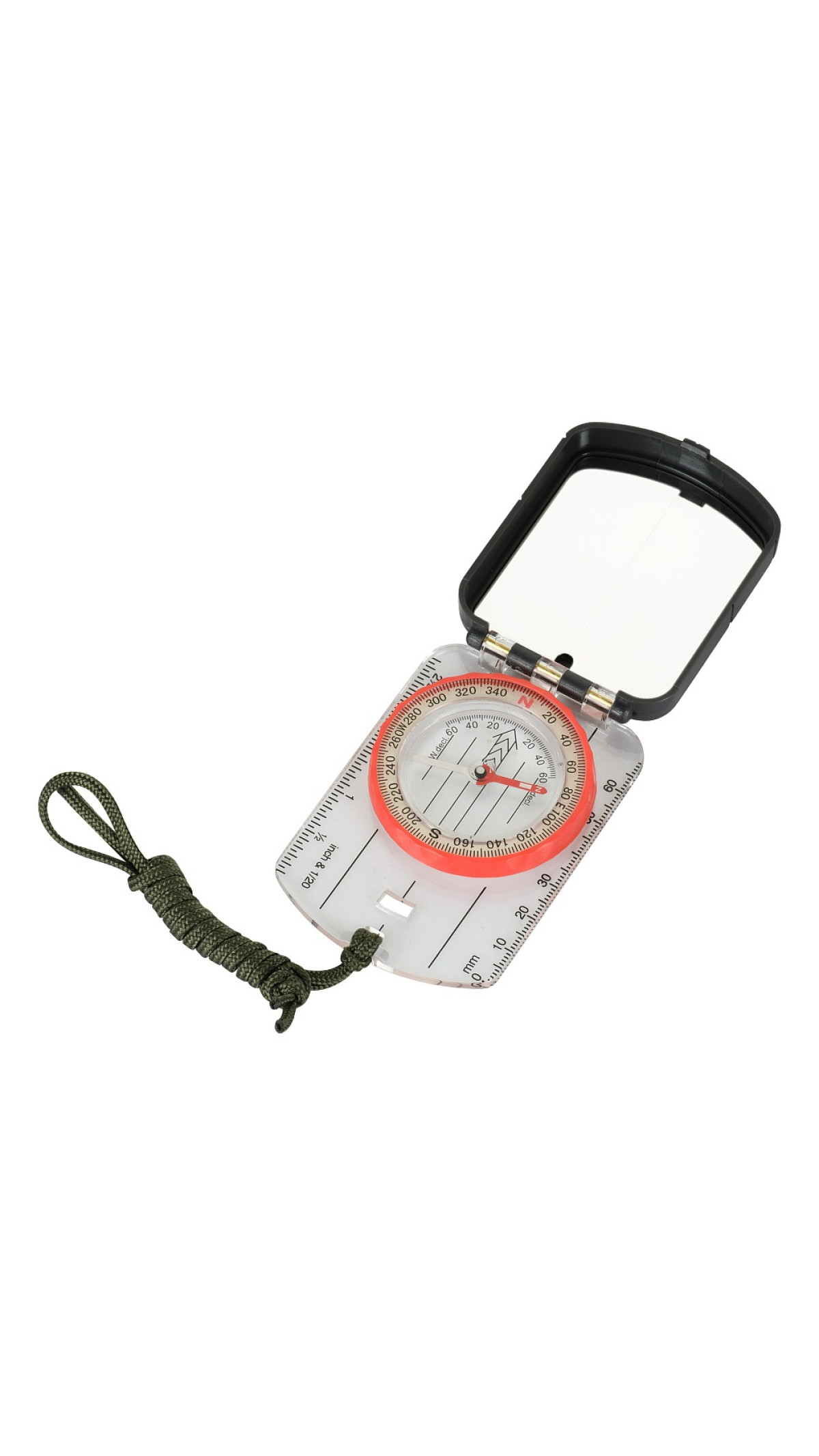 Компактний планшетний компас із дзеркалом ТМ M-Tac Компактний планшетний компас із дзеркалом ТМ M-Tac