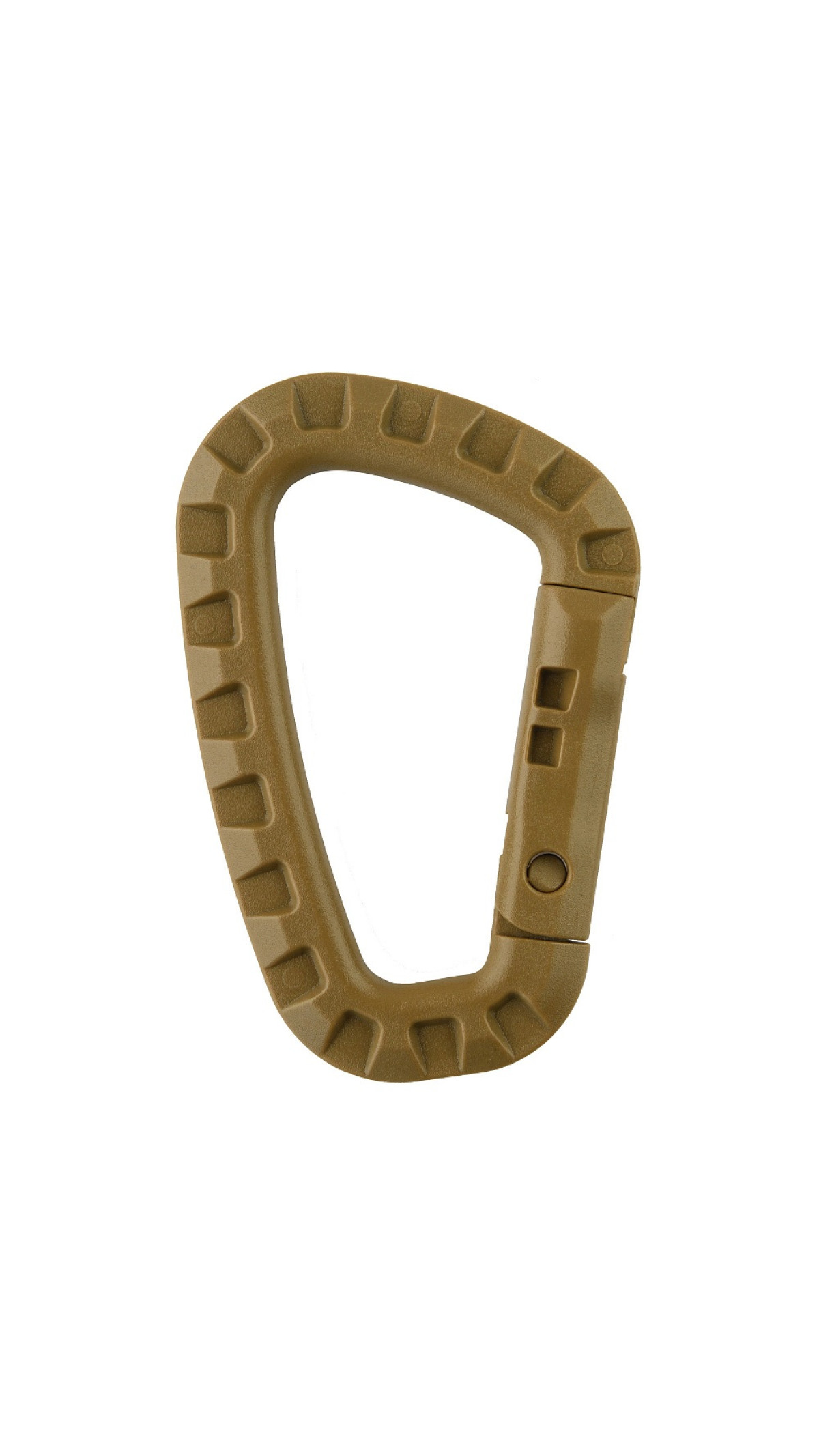 Карабін “Tactical” (8,5 см | ABS-пластик | Койот) ТМ M-Tac