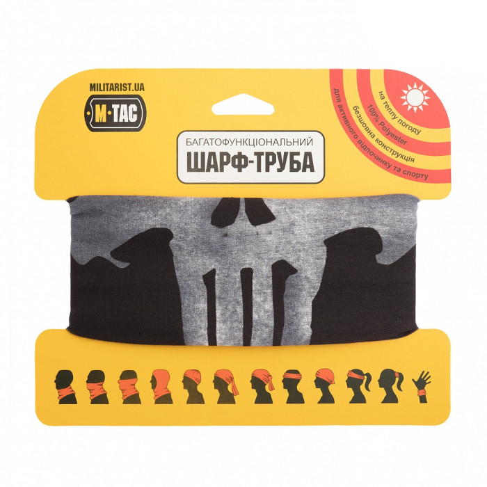 Баф літній полегшений “Punisher” (Чорний) ТМ M-Tac