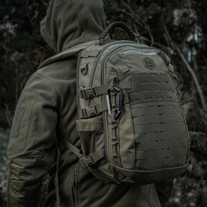 Карабін тактичний (10 см | Сталь | Чорний) ТМ M-Tac