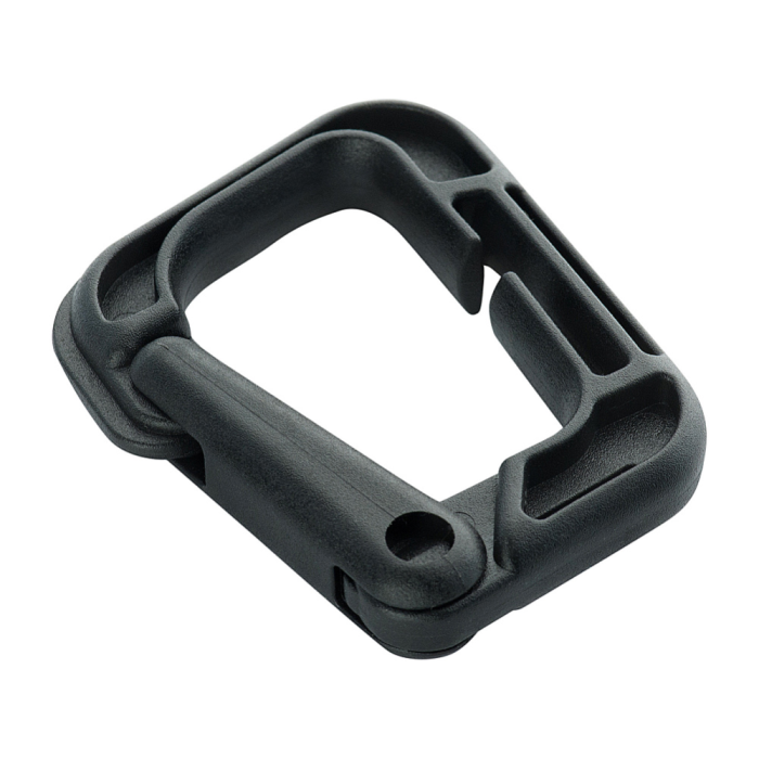 Карабін тактичний “Grimloc” (6 см | ABS-пластик | Чорний) ТМ M-Tac