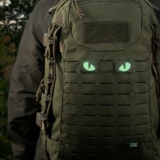 M-Tac нашивка Tiger Eyes Laser Cut (пара) Ranger Green